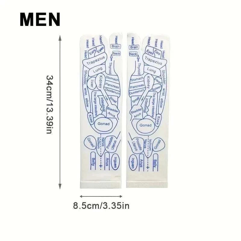 Therapeutic Comfort Acupressure Massage Socks for Ultimate Relaxation - MENLL